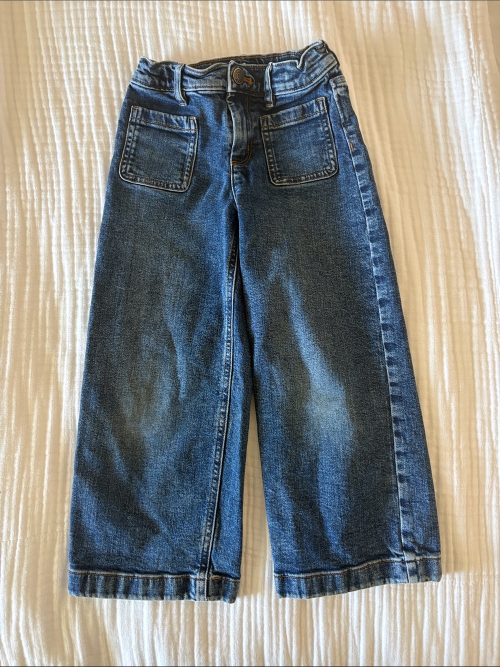 Girls wide leg jeans- J Crew